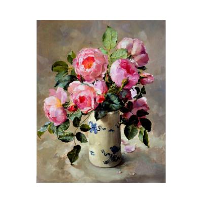 Картина по номерам Molly Розовый букет 40х50 см 26 цветов