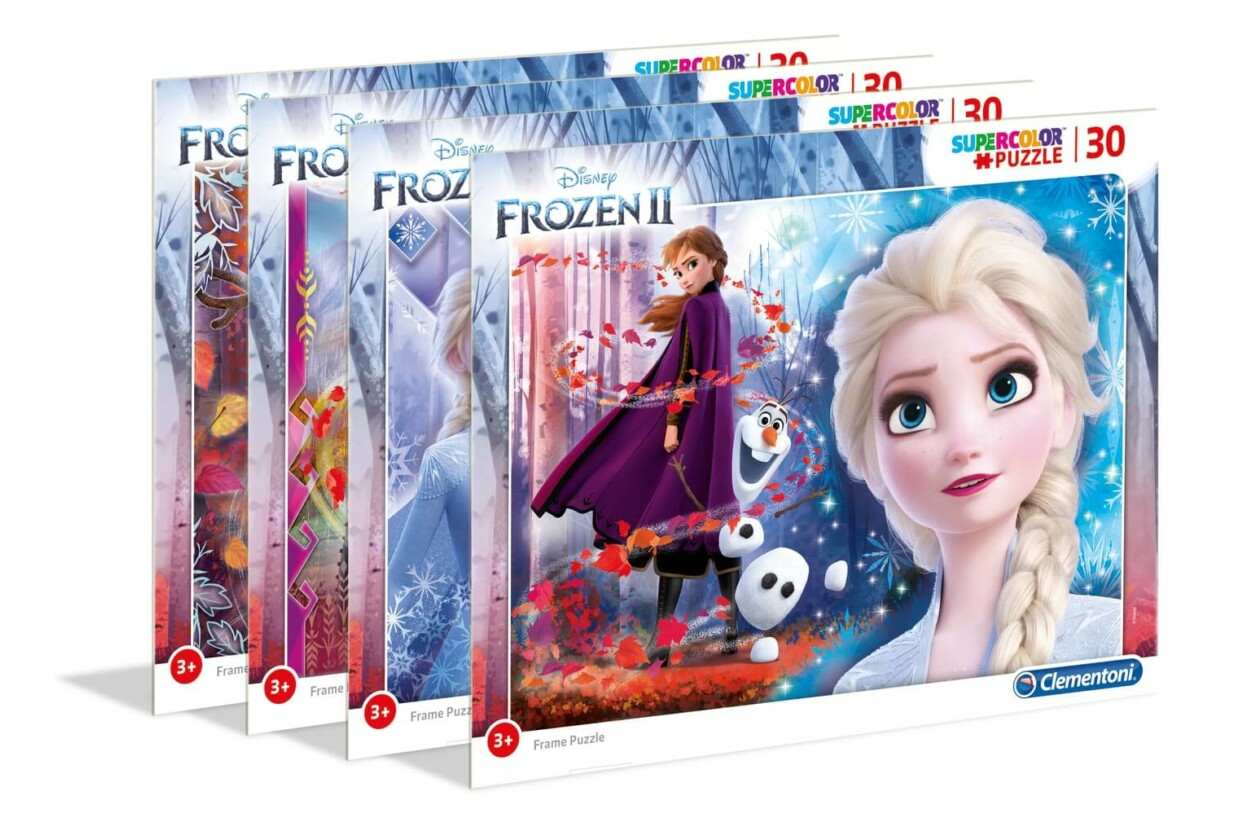 Пазл для детей Clementoni Puzzle ramkowe 30 Super Kolor Frozen 2