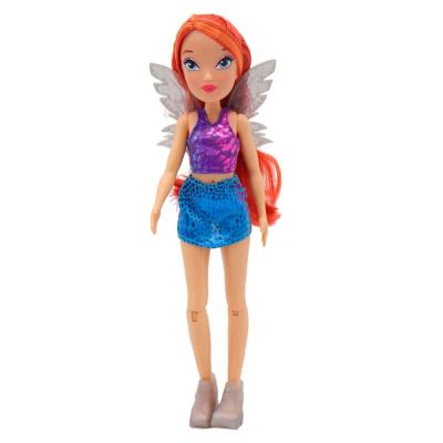 Шарнирная кукла Winx Club Блум с крыльями, 24 см, 1/12