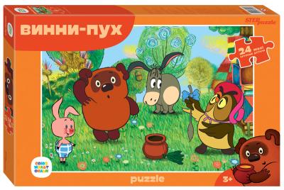 Пазл Step Puzzle 24 детали: Винни Пух, 70013