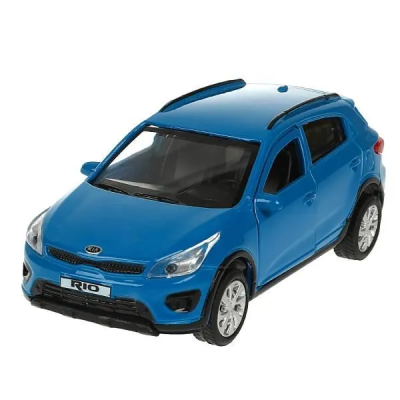 Автомобиль металлический инерционный Технопарк Kia Rio X 12 см, синий, XLINE-12-BU