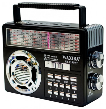 Радиоприемник Waxiba XB-416URT, черный