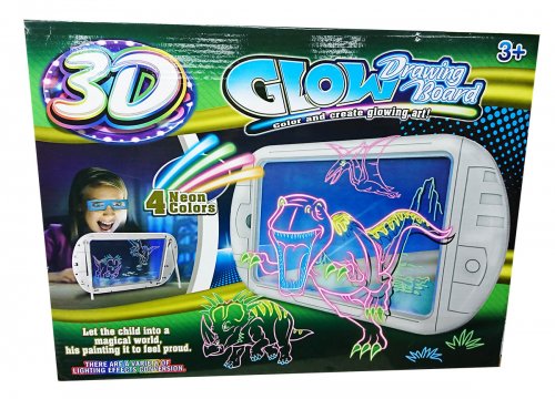 Магическая 3D доска для рисования Glow Drawing Board