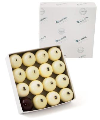 Комплект шаров 68 мм "Aramith Standard", красный биток