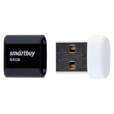 USB-накопитель SmartBuy Lara series 64 GB USB 2.0, черный