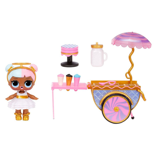 Игровой набор LOL Surprise Furniture Series 4 Sweet Boardwalk - Тележка со сладостями