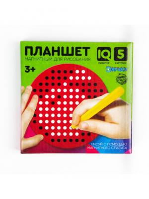 Планшет обучающий Эврики Магнитное рисование, 120 отверстий, красный