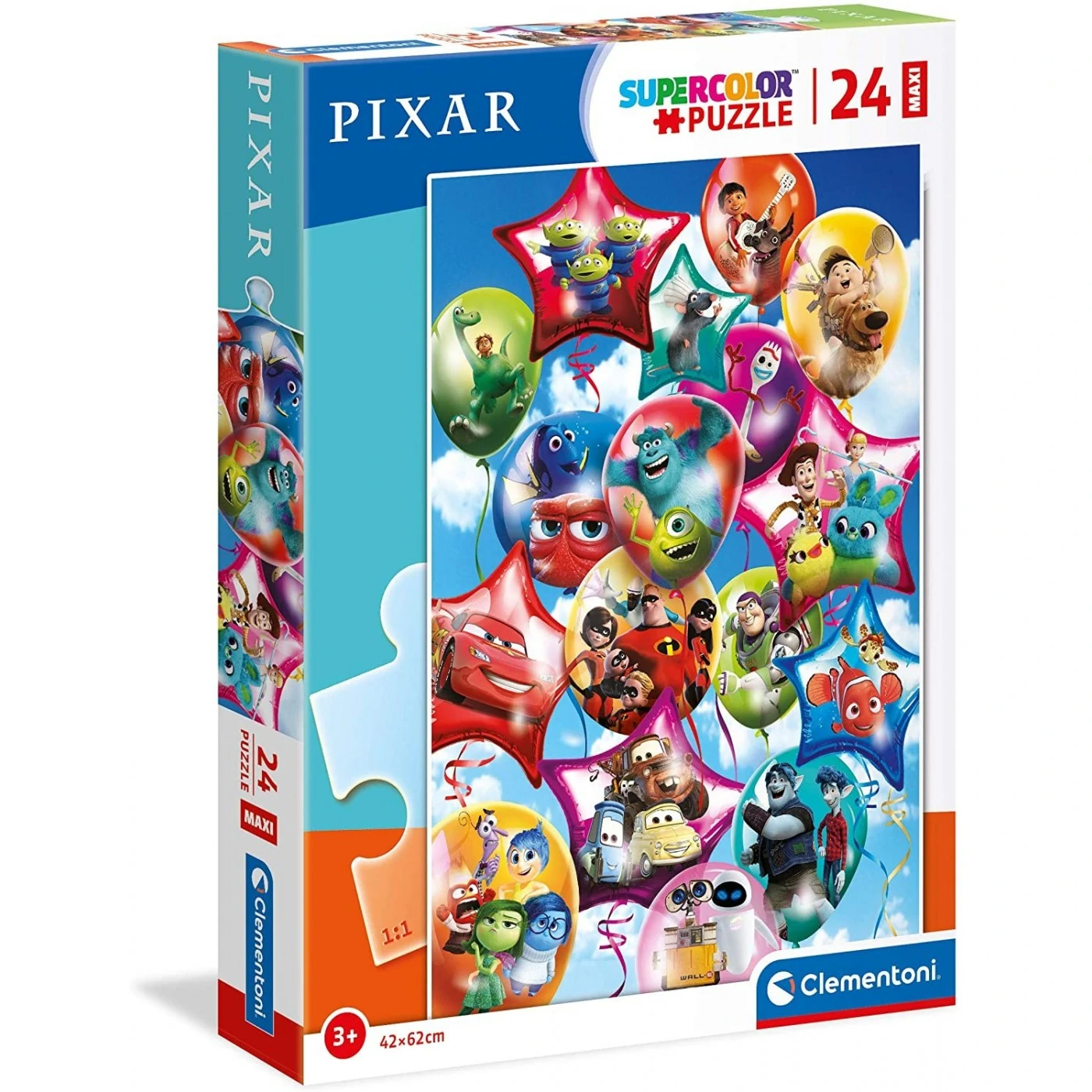 Пазл Clementoni 24 детали MAXI: Disney Pixar Вечеринка, 24215 купить с  доставкой — 900 руб.. Фото, отзывы, выгодные цены.