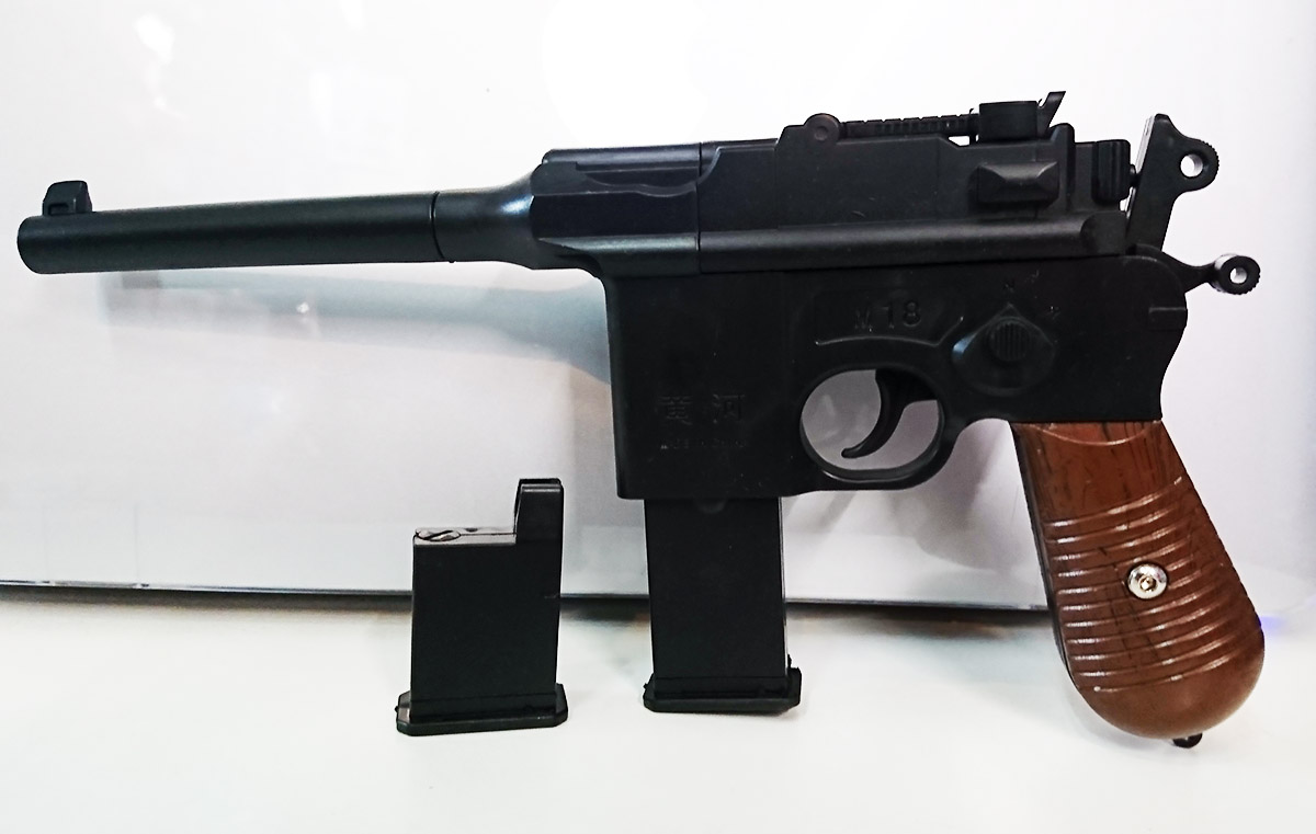 Детский игрушечный пистолет Маузер C55