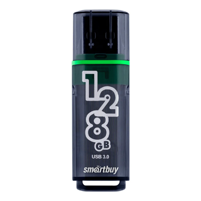 USB-накопитель SmartBuy Glossy Series 128 GB USB 3.0, черный USB-накопитель SmartBuy Glossy Series 128 GB USB 3.0, черный