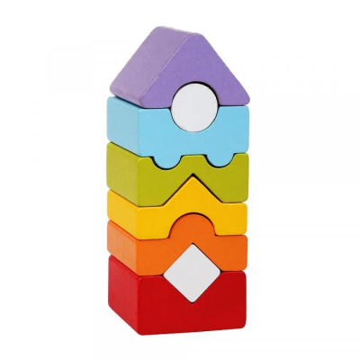 Логическая игрушка Cubika Башня, 15009/LD-12