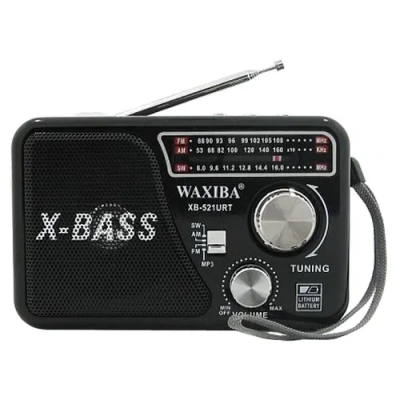Радиоприемник Waxiba XB-521URT, черный