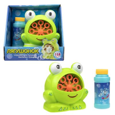 Игрушка для пускания мыльных пузырей 1Toy Мы-шарики! Лягушка 