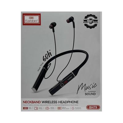 Наушники беспроводные Earldom BH79 черный (спорт)