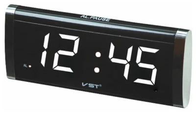 Настольные часы VST 730-6, белый 