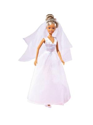 Кукла Simba Штеффи в свадебном платье с сияющей юбкой, 29 см