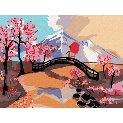 Картина по номерам Molly Японский пейзаж 15х20 см 14 цветов