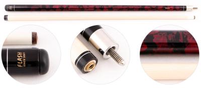 Кий для пула 2-pc "Flash Classic" (красный)