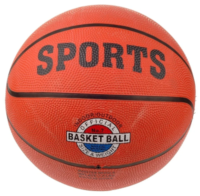 Мяч баскетбольный резиновый, 25 см, IT105832