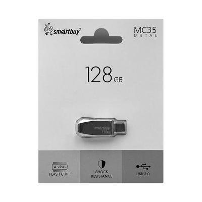USB-накопитель Smartbuy MC35 Metal Dual Type-C/Type-A USB 3.0 128GB