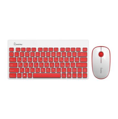 Комплект клавиатура+мышь Smartbuy SBC-220349AG-W, бело-красный