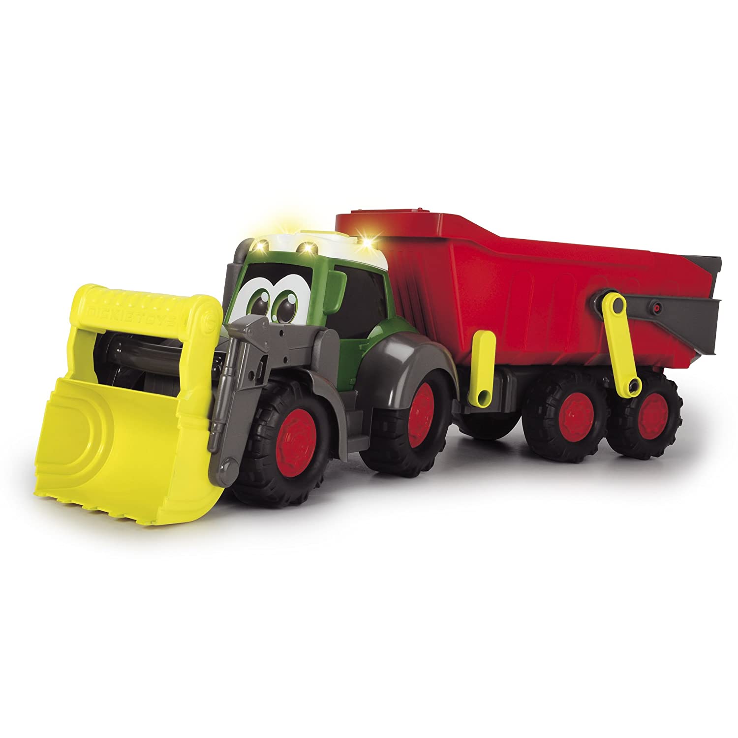 Игрушка Dickie Toys Трактор Happy Farm трейлер 65 см Игрушка Dickie Toys Трактор Happy Farm трейлер 65 см