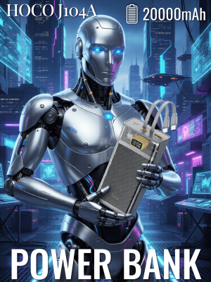 Внешний аккумулятор Hoco J104A 20000mAh, серый