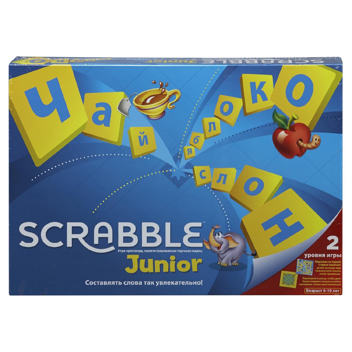 Настольная игра Mattel Scrabble Скраббл для детей купить с доставкой — 4  420 руб.. Фото, отзывы, выгодные цены.