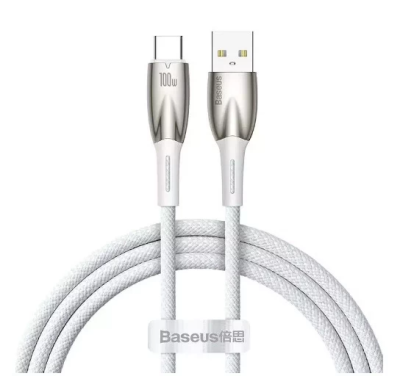 Кабель Baseus Glimmer series CADH000402 USB Type-C, белый