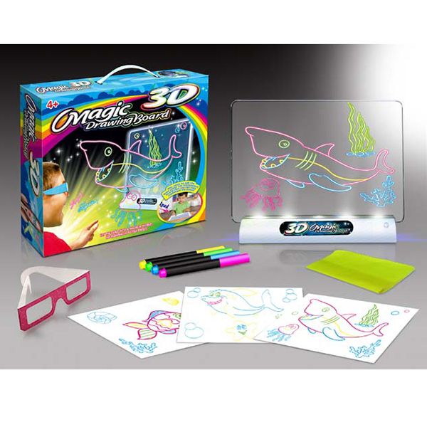 Доска для рисования с 3D Magic Drawing Доска для рисования с 3D Magic Drawing