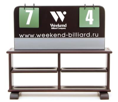 Комплект для турнира (табло + полка) русская пирамида