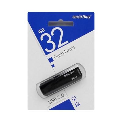 USB-накопитель SmartBuy Clue series USB 2.0 32 ГБ, черный