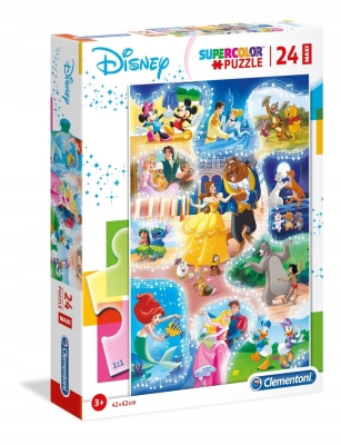 Пазл Clementoni 24 детали MAXI: Disney Время танцев, 24204