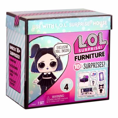 Игровой набор L.O.L. Surprise Furniture Серия 4 Cozy Zone with Dusk Doll - спальня