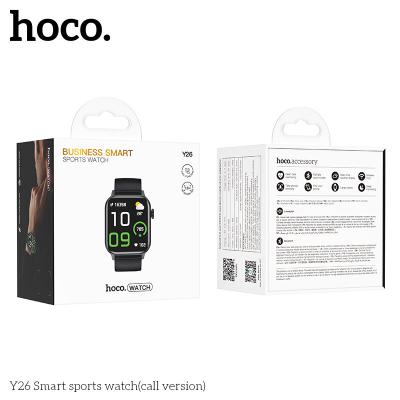 Умные часы HOCO Y26 Smart sports черные