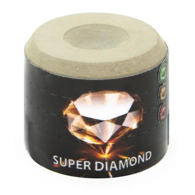 Мел «Super Diamond Grey Round» (серый) черная коробка, круглый