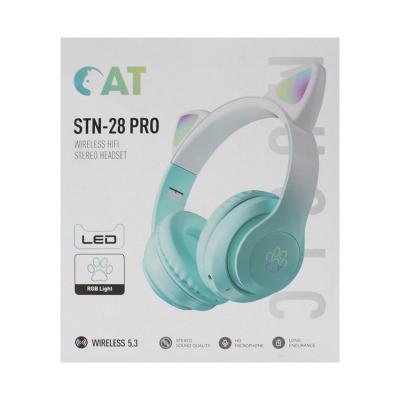 Беспроводные наушники CAT STN-28 Pro, бирюзовый