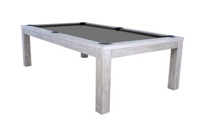 Стол / пул "Penelope" 8 ф (silver mist) с плитой, со столешницей Стол / пул "Penelope" 8 ф (silver mist) с плитой, со столешницей