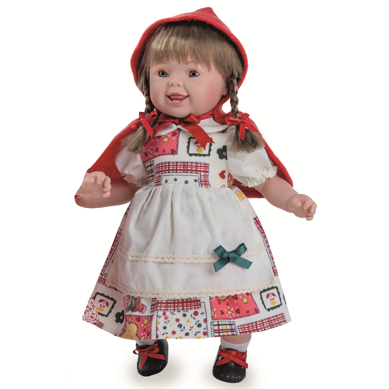 Кукла Nines Красная Шапочка брюнетка 45 см