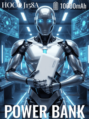 Внешний аккумулятор 10000 mAh J158A HOCO белый