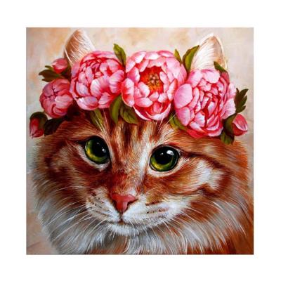 Картина по номерам Molly Пушистая красотка 30х30 см 21 цвет