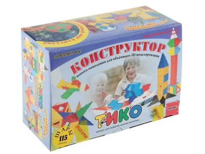 Конструктор Тико Шары 115 деталей*
