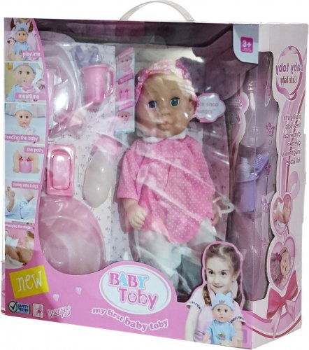 Кукла Baby Toby Малышка функциональная с аксессуарами Кукла Baby Toby Малышка функциональная с аксессуарами