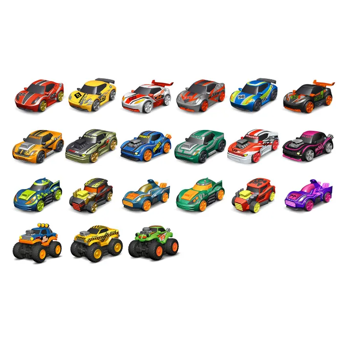 Игровой набор-сюрприз Teamsterz Micro Motorz. Набор машин HTI Teamsterz. 1416815.CW базовый набор Micro Motorz. Набор HTI Micro Motors базовый.