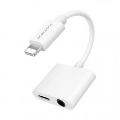 Переходник Lightning на AUX Borofone BV12