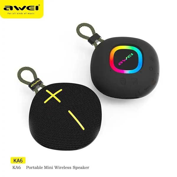 Портативная колонка Awei KA6, черный*