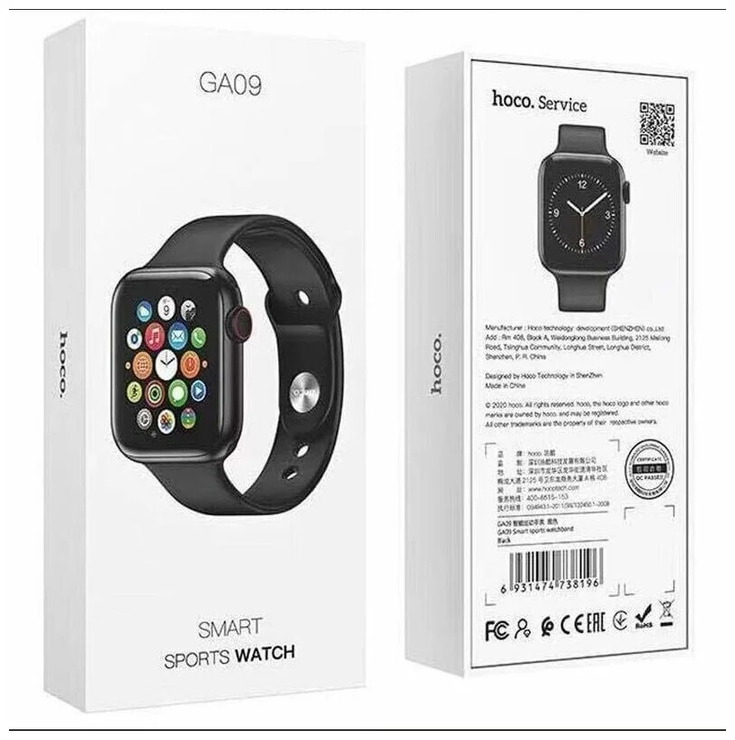 Hoco смарт часы. Hoco ga09 Smart. Hoco ga09 Smart watch. Смарт-часы Hoco ga09 Smart. Умные часы Hoco ga09, черный.