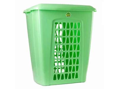 Корзина для белья 60 л Молетта, зеленый