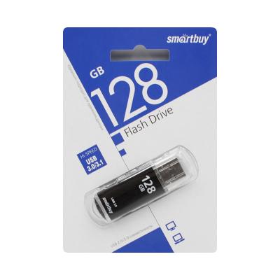 USB-накопитель SmartBuy V-Cut series 128 GB USB 3.0, черный