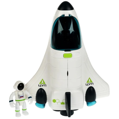 Технопарк Шаттл с космонавтом 25 см, свет-звук, 2008Z144-R